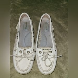 Sperry top siders white size 7.5